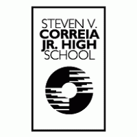 Steven V. Correia Jr. High School logo vector logo
