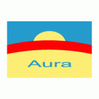 Aura logo vector logo