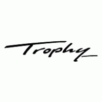Trophy logo vector logo