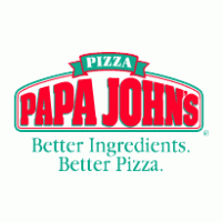 Papa Johns Pizza W/Tagline logo vector logo