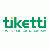 Tiketti logo vector logo
