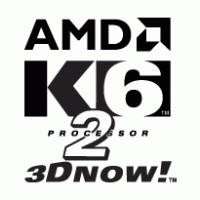 AMD K6 logo vector logo