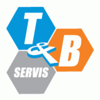 T & B logo vector logo