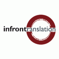 Infrontranslation logo vector logo