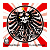 Firecracker 500 logo vector logo