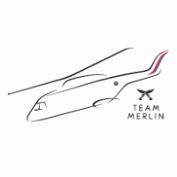 Team Merlin logo vector logo