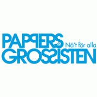 Pappersgrossisten logo vector logo