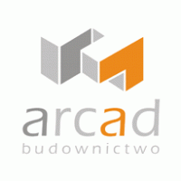 Arcad budownictwo logo vector logo