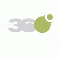 creativos 360 logo vector logo