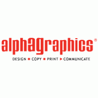 Alphagraphics logo vector logo