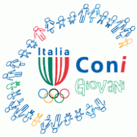 coni giovani logo vector logo