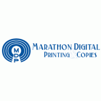 Marathon Digital Printing logo vector logo