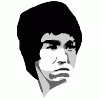 Bruce Lee logo vector logo