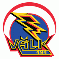 Valk 494 Tartu logo vector logo