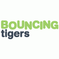 Bouncing Tigers logo vector logo