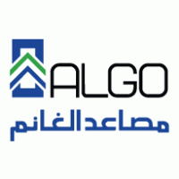 Alghanim Engineering-ALGO Elevator logo vector logo