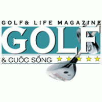 golf&life magazine logo vector logo