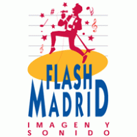 flash Madrid logo vector logo
