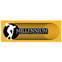 Millennium Fitness Logo logo vector logo