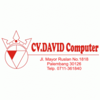 david computer logo vector logo