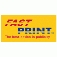 Fast Print Company logo vector logo