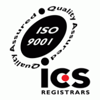 ICS ISO 9001 logo vector logo