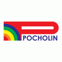 Pocholin logo vector logo