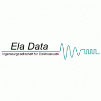 Ela-Data logo vector logo