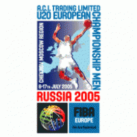 FIBA U20 European Championship Men logo vector logo