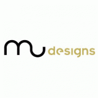 Mu Designs logo vector logo