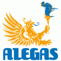 Alegas logo vector logo