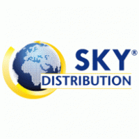 Sky Distribution logo vector logo