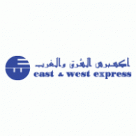 East & West Express logo vector logo