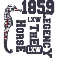 LXW Horse 1859 logo vector logo