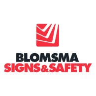 Blomsma Signs & Safety logo vector logo