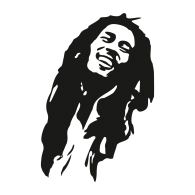 Bob Marley logo vector logo