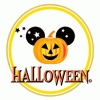 Disney Halloween logo vector logo