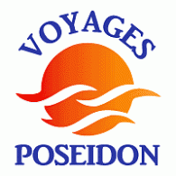 Voyages Poseidon logo vector logo