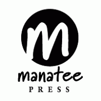 Manatee press logo vector logo