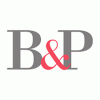 B&P logo vector logo