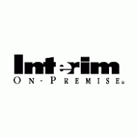 Interim On-Premise logo vector logo