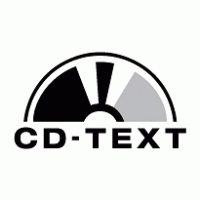 CD-Text logo vector logo