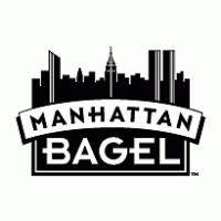 Manhattan Bagel logo vector logo