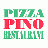 Pizza Pino Restaurant logo vector logo