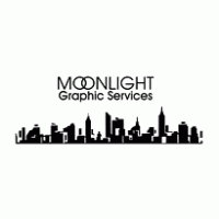 Moonlight Graphic Services logo vector logo