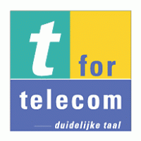 t for telecom logo vector logo