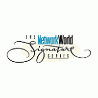 The NetworkWorld Signature Series logo vector logo