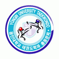Yongin University Taekwondo logo vector logo