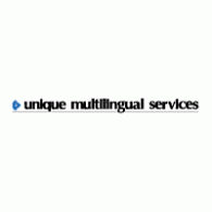 Unique Multilingual Services logo vector logo