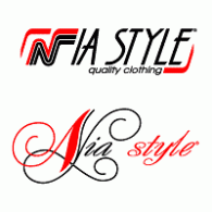 Nia Style logo vector logo